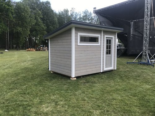 Gartensauna Sauna Isoliert 340 x 230cm wohnstatt