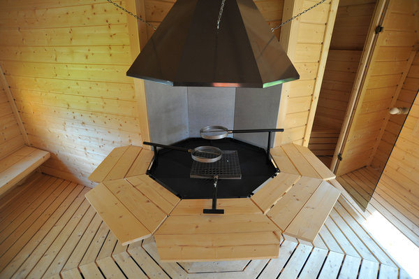 Grillkota Grillhütte Sauna Saunakota 16.5m²