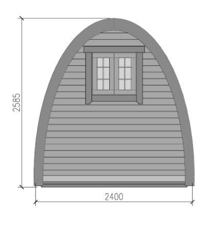 Campinghaus POD L480 B240cm