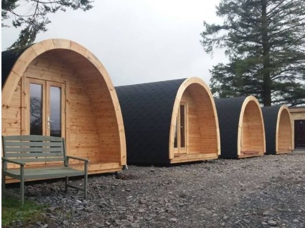 Campinghaus POD isoliert L590 B320cm