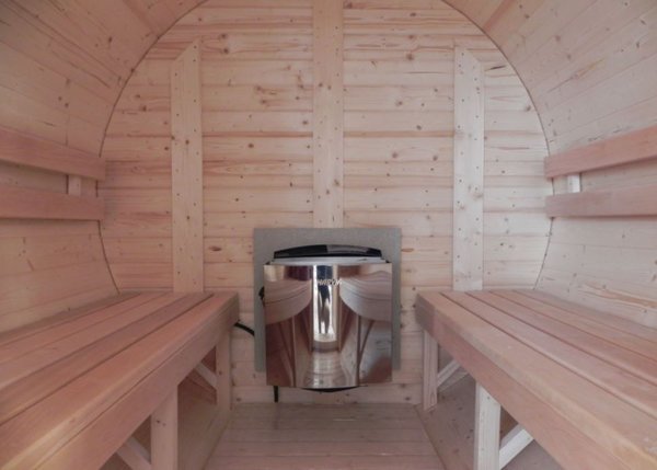 Sauna Saunafass Fasssauna L250 D220cm 38mm*