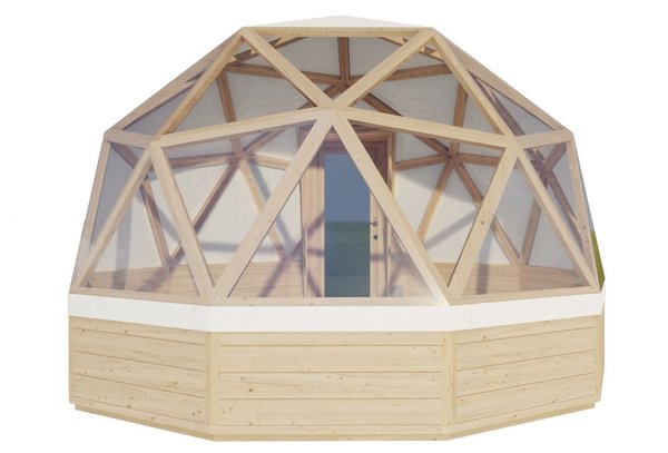 Glamping Kuppel Zelt 10m² Fichte